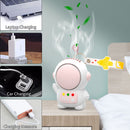 Mini Astronaut Fan Portable Bladeless Fan USB Rechargeable Battery (Pink)