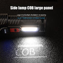 USB Rechargeable G5+COB LED Beads Flashlight Portable Torch Power Display Newly