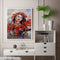 Girl Oil Paint By Numbers Kit DIY Acrylic Painting on Canvas Frameless Drawings