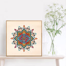 DIY Mosaic Mandala Pattern Part Special Shape Diamond Painting Kit (YK137) Newly