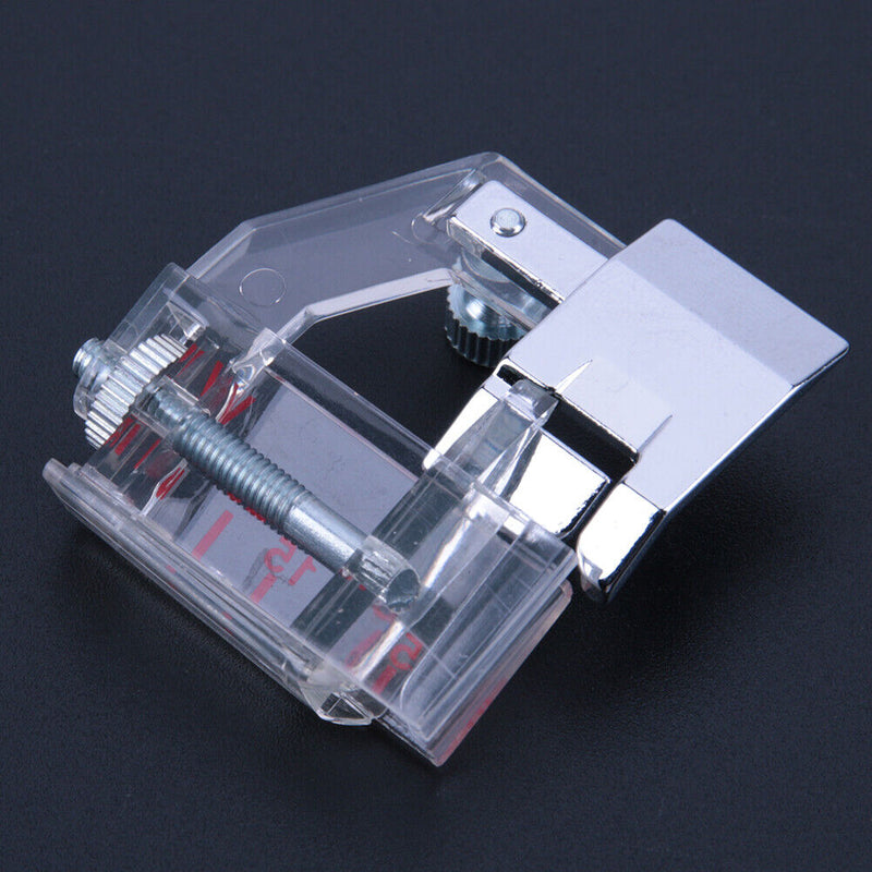 Adjustable Bias Binder Presser Foot Binding Feet Sewing Machine Attachment Newly