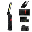 Multi-functional COB Work Lights Torch Folding Emergency Lights Lantern (S)