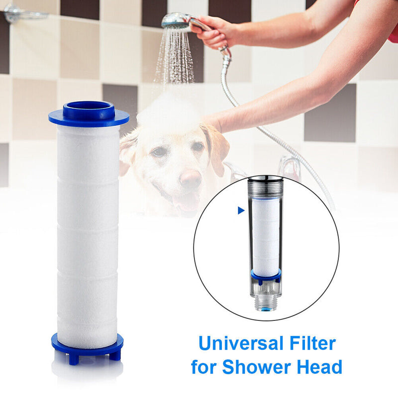 1pc Universal Pressurized Shower Filter Cotton Sprayer Nozzle Cleaner Tool Newly