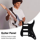 PVC Electric Guitar Pickguard Plate Guitar Accessories for USA Mexico Fender