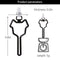 Dog Poo Bag Holder Waste Bag Carrier Leash Attachment Large Bearing Capacity