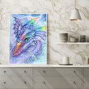 5D DIY Full Drill Diamond Painting Dragon Cross Stitch Mosaic Craft Kit Wall Art