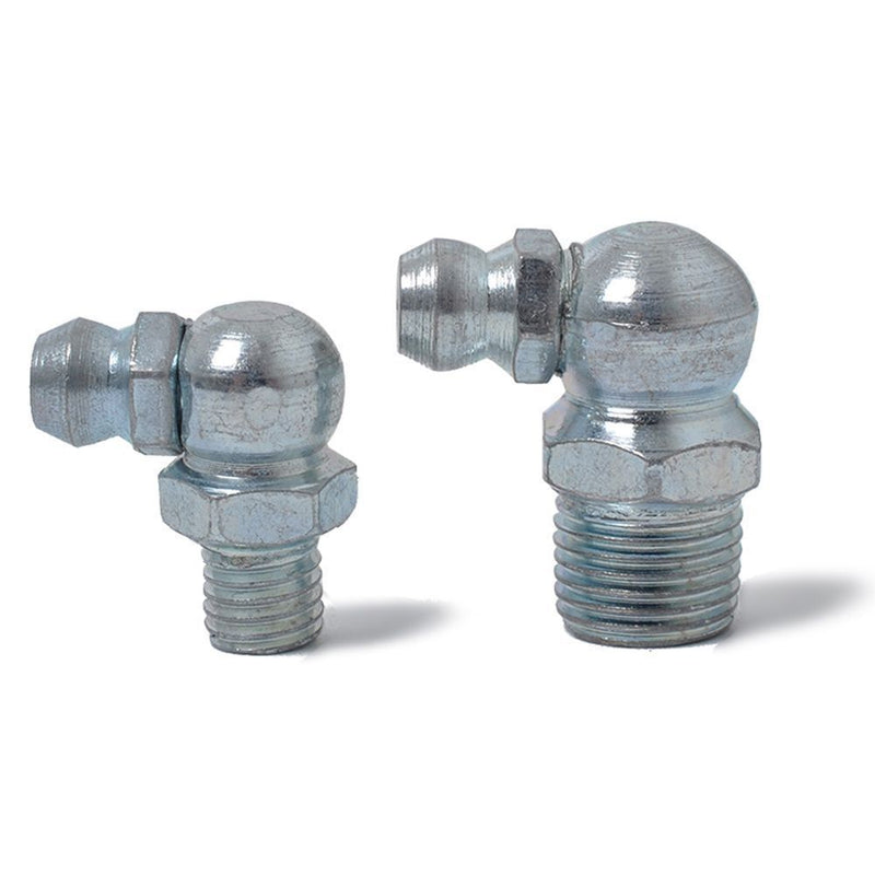 Zerk Vehicle Nozzle 1/4" 1/8" Fuel Injector Hydraulic Grease Fitting