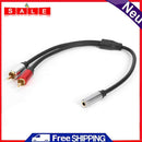 3.5mm Female to 2RCA Male Jack Stereo AUX Audio Cable Y Adapter Cord for Phone
