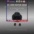 M1 5mm Metal Pinion Motor Carbon Steel Motor Pinion Gear for 1/8 Rc Buggy Truck
