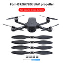 #A Propeller Props Blade Replacement Kits for Holy Stone HS720/720E Black
