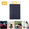 Waterproof 20W 18V Solar Panel Phone Tablet QC3.0 4 Ports USB Fast Charger