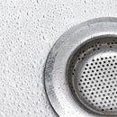 Steel Waste Drainer Colander Sink Strainer Filter Basket Food Hair Stopper