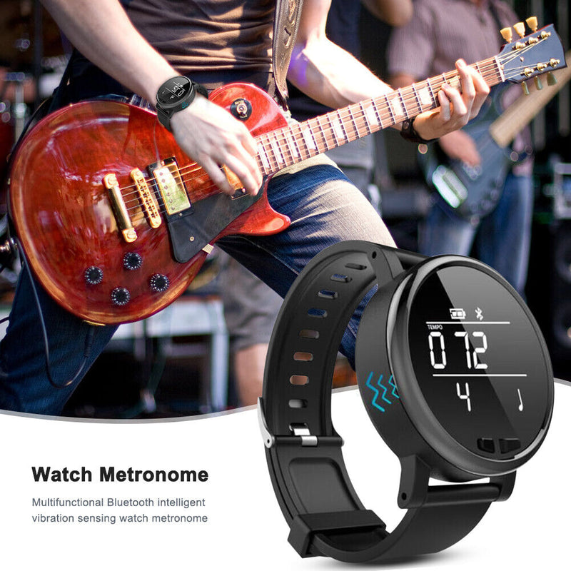 Portable Pocket Smart Body Vibration Watch Metronome Bluetooth-Compatible