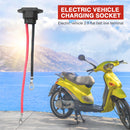 Electric Scooter Vehicle Charging Socket E-bike Plug Cable Wire Connector  Newly