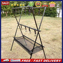 Camping Hanging Rack Aluminum Alloy Tripod Hanger Rack Foldable Hiking Equipment