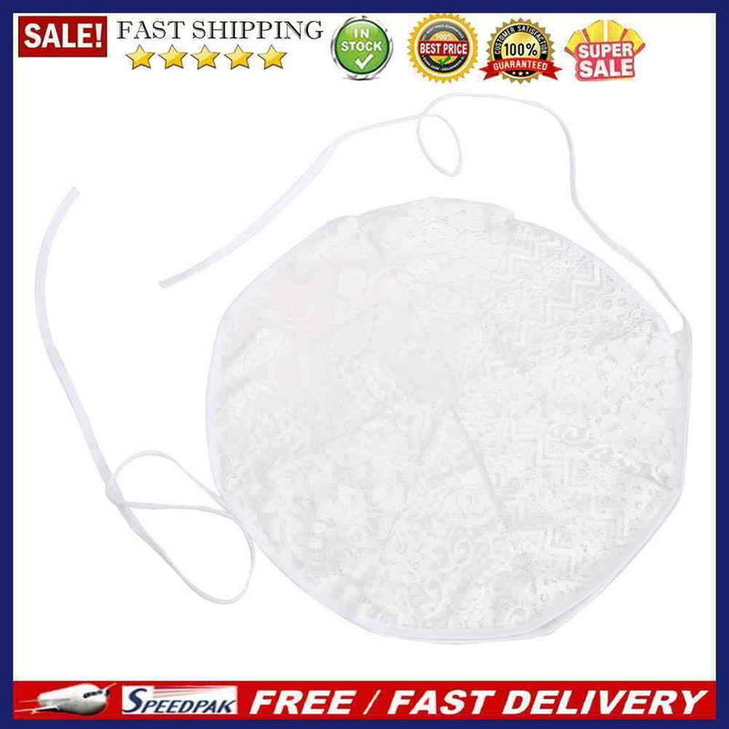 12 Flags White Lace Flag Banner  Pennant Wedding/Birthday Party Decor