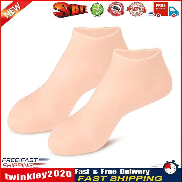 1 Pair Foot Care Socks Moisturizing Gel Cracked Skin Protectors Socks (M) Newly