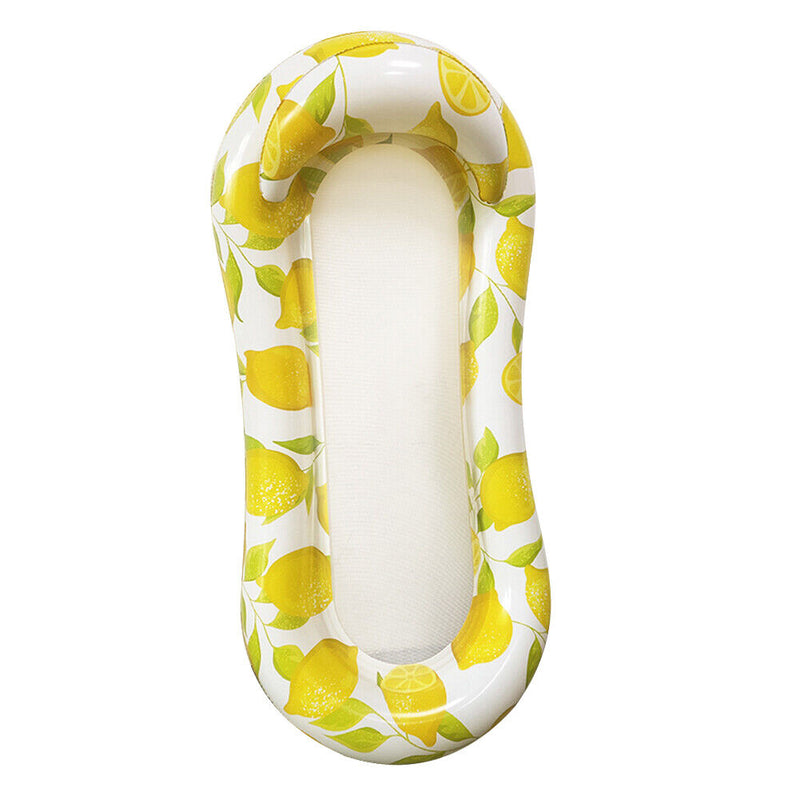 Inflatable Pool Lounger Float Hammock Floatie Swimming Pool Tanning Lounge Newly