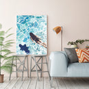 Handmade Painting By Numbers Art Swimming Woman DIY Digital Painting On Canva