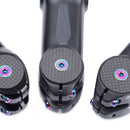 RISK Bicycle Headset Cover Carbon Fiber MTB Road Bike Stem Top Cap (31.8mm)