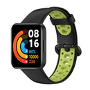 Smartwatch Band Strap for Redmi Watch 2/Lite Adjustable Belt (Black Green) Newly