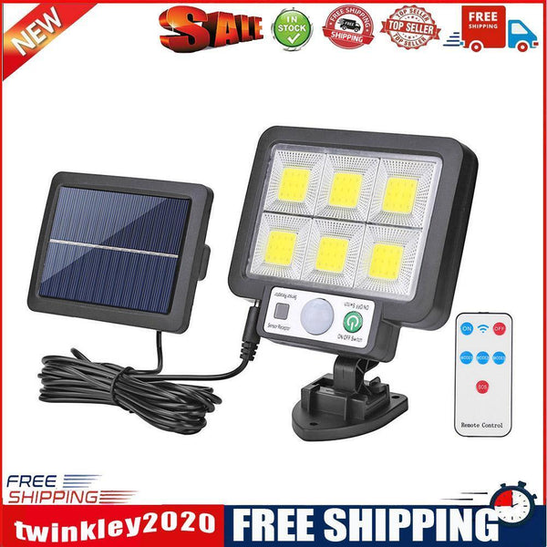 LED Split Solar Wall Light Waterproof Motion Sensor Lamp Street Light (D)