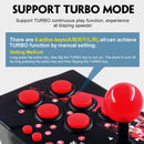 4-in-1 Retro Arcade Game Joystick Station USB Wired TURBO Rocker Controller
