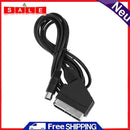 ALLOYSEED 1.8m Length Game SCART RGB/RGBS OFC Adapter Cable for SEGA Genesis MD2