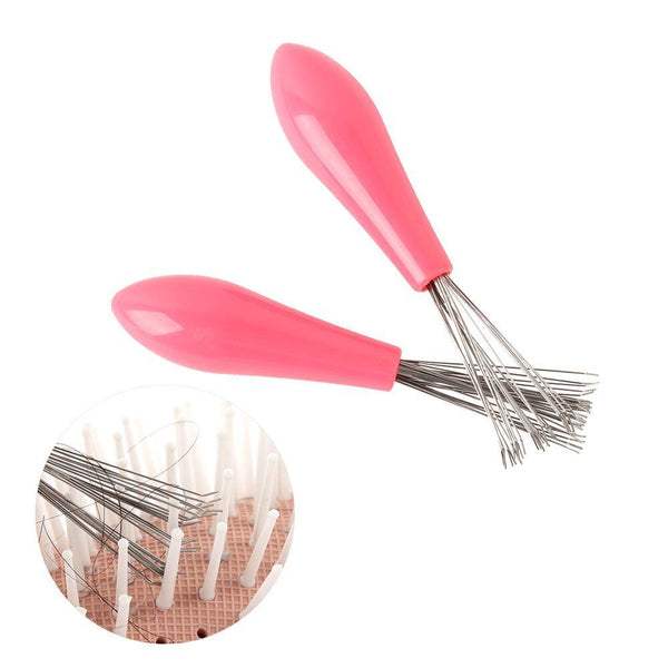 Durable Beauty Tools Embedded Hook Comb Cleaning Remover Hair Brush Cleaner