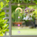 Crystal  Star Moon Sun Hanging Metal Pendant Home Decor (33)