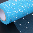 Glitter Sequin Tulle Roll 25 yards 15cm Spool Tutu Wedding Decoration