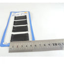 60Pcs Black Waved Grip Fashion Women Hair Barrette Clip Bobby Pin Hairpin
