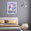 5D DIY Diamond Painting Elephant Full Drill Rhinestone Mosaic Art Picture Kit