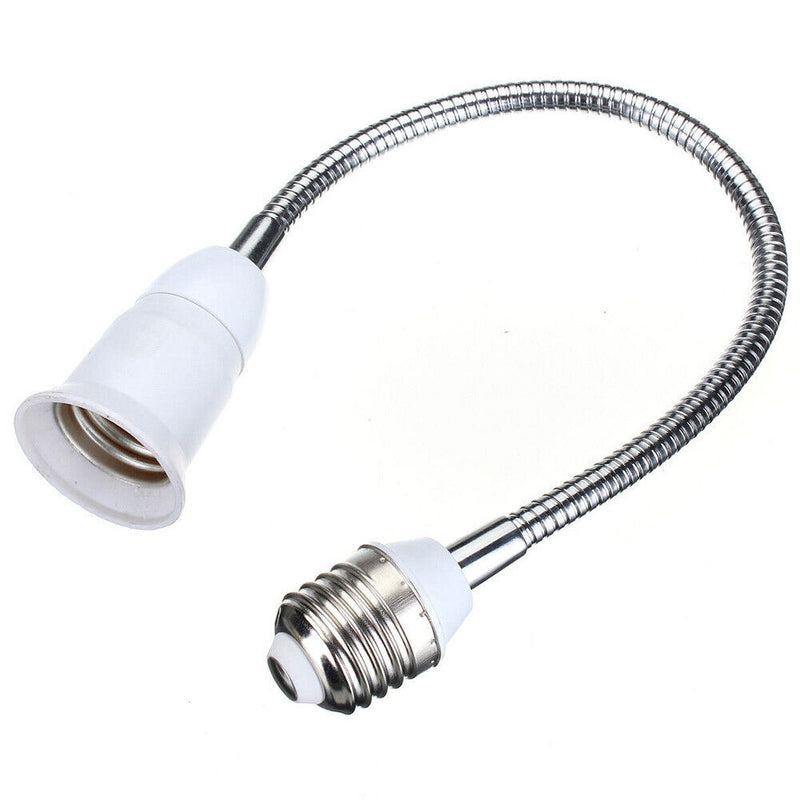 E27 LED Light Bulb Lamp Holder Flexible Extension Adapter Socket(60cm) Newly