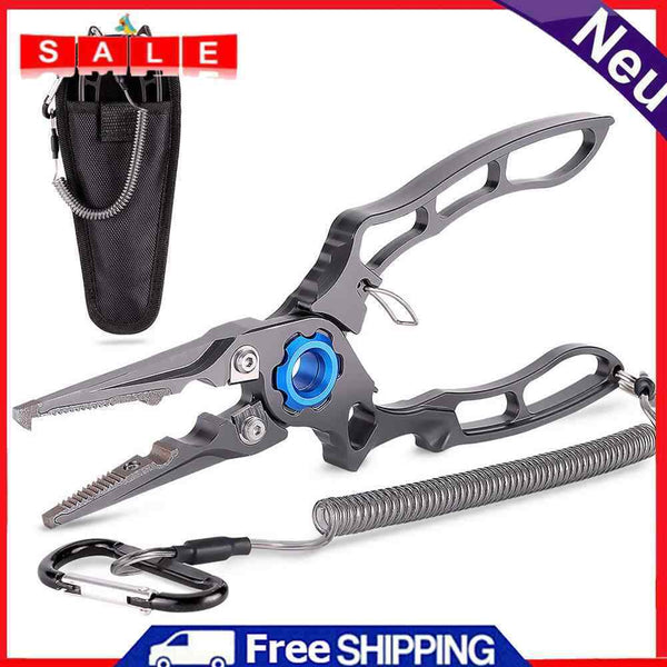 Fishing Lures Folders Tongs Hook Remover Braid Line Cutter Multifunctional Tackle