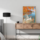 30x40cm 5D DIY Full Round Drill Diamond Painting Autumn Lakeside Home Art D