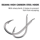 Professional Line Double Hook Connector Electronic Portable Fishing Poot Set