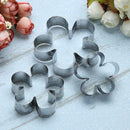 Rose Flower Petal Cutter DIY Cake Mold Fondant Cookie Cutters Cake Tools