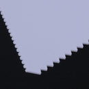 3pcs/Set Cake Icing Scraper Wave Serrated Scraper Baking Tool(White)