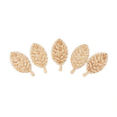 Decoration Mixed Wooden Craft Scrapbooking Squirrel Leaves Shape Mushroom