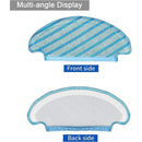 Reusable Washable Mop Pads Cleaning Robot Mop Rags Mop Cloth Mopping Pads