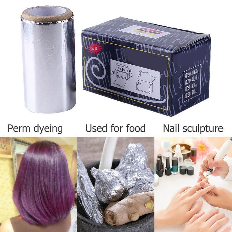 Pro Coloring Hairdressing Foil Roll Perm Tinfoil Hair Salon Beauty Supplies
