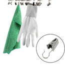 10PC Heavy Duty Curtain Clips Window Shower Curtain s Clip Hook Ring Metal N9U4
