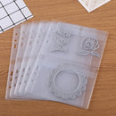 5pcs DIY Scrapbooking Cutting Die Stencil Storage Book Inner Page Cover (3)