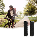 ZTTO 2pcs Bicycle Handlebar Grip MTB Non-slip Lockable Sponge Cover (Black)