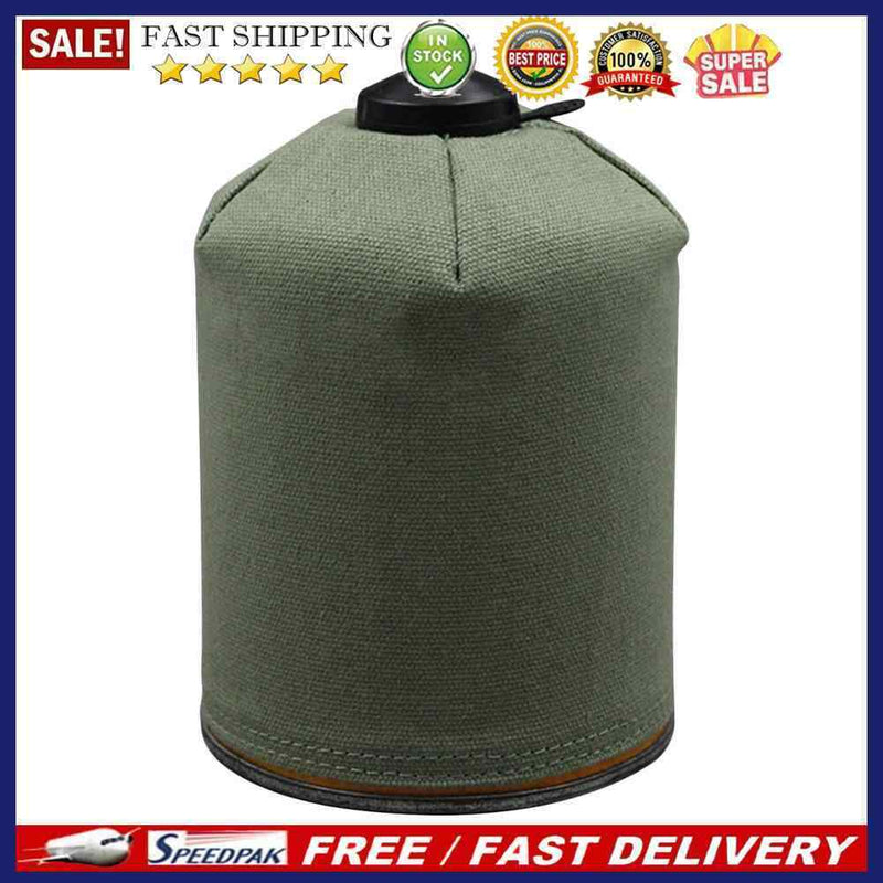 Camping Gas Tank Case Gas Canister Protective Cover Fuel Cylinder Storage Bag