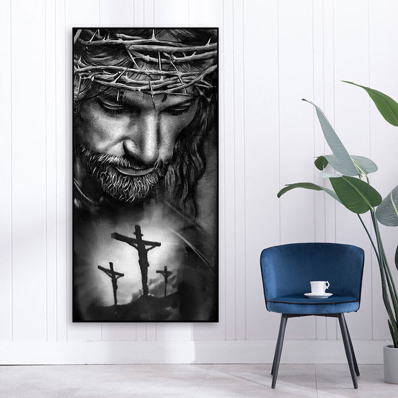 Jesus Oil Paint By Numbers Kits Canvas Drawing for Adults Children No Frame G