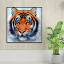 Full Round Drill 5D DIY Rhinestone Diamond Painting Tiger Handwork Home Dec