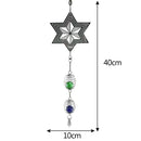 Rotating Wind Chime Novelty Sculpture Wind Chime with Spiral Tail Ball (D) Newly