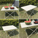 Outdoor BBQ Picnic Hiking Table Foldable Dinner Desk Camping Furniture Supplies